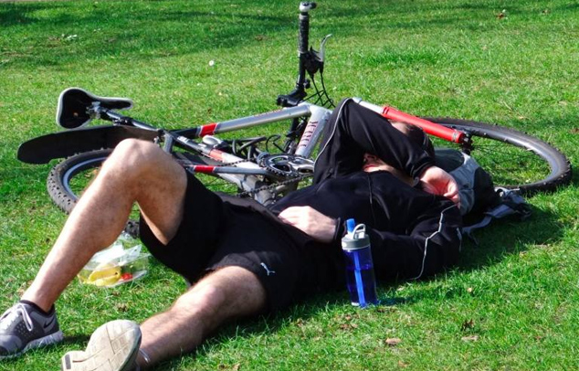 biciklitúra pihenő